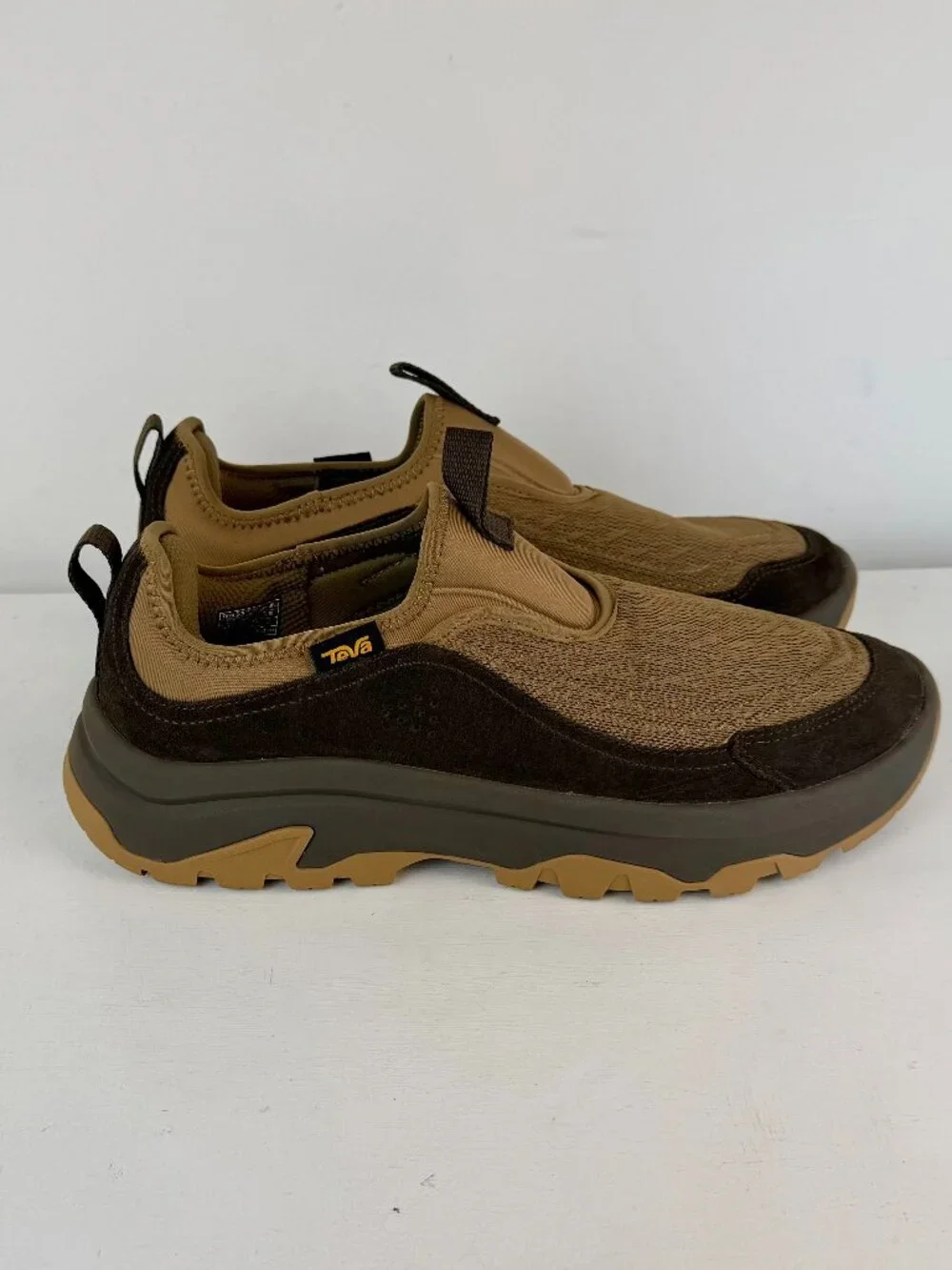 Men's 10 - Teva Hurricane Daybreaker Slip On Sneaker - Dark Brown - 1172953